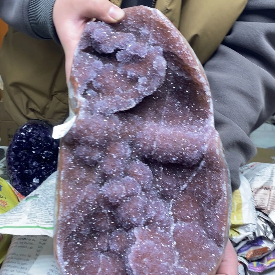 紫晶乌拉圭未镶嵌