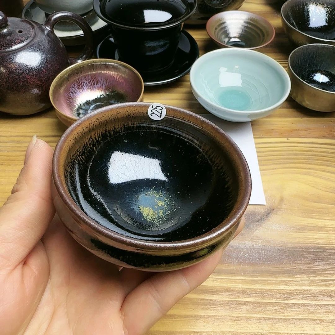 茶盏建窑建盏茶器225