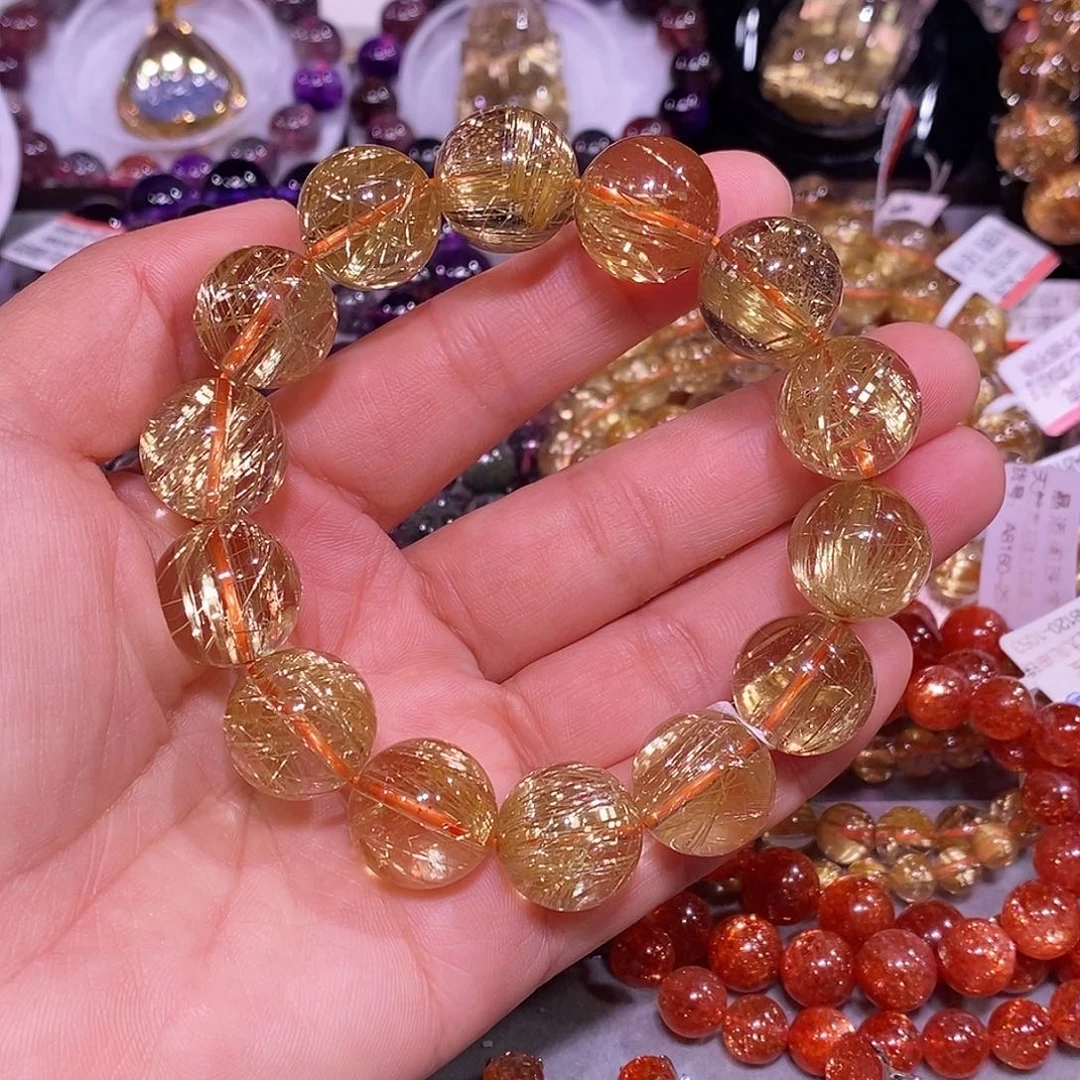 未镶嵌手链水晶金钛晶16