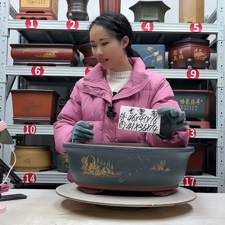 花盆紫砂紫砂花盆