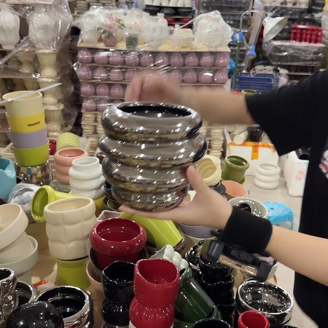 中号花盆花盆花盆无孔