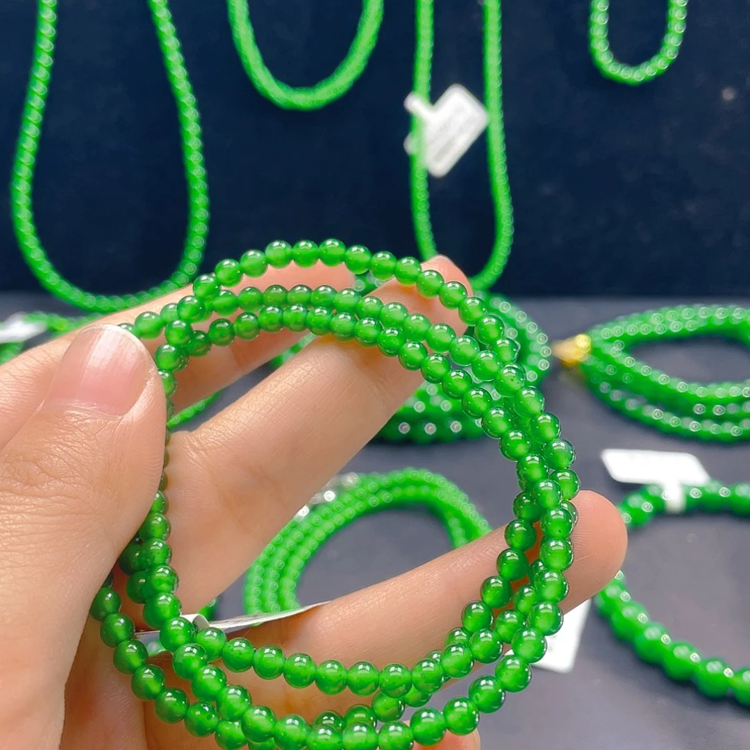 翡翠未镶嵌颈饰卡4