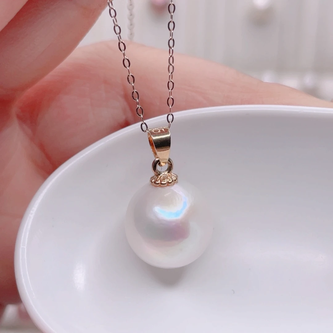 合金颈饰淡水珍珠