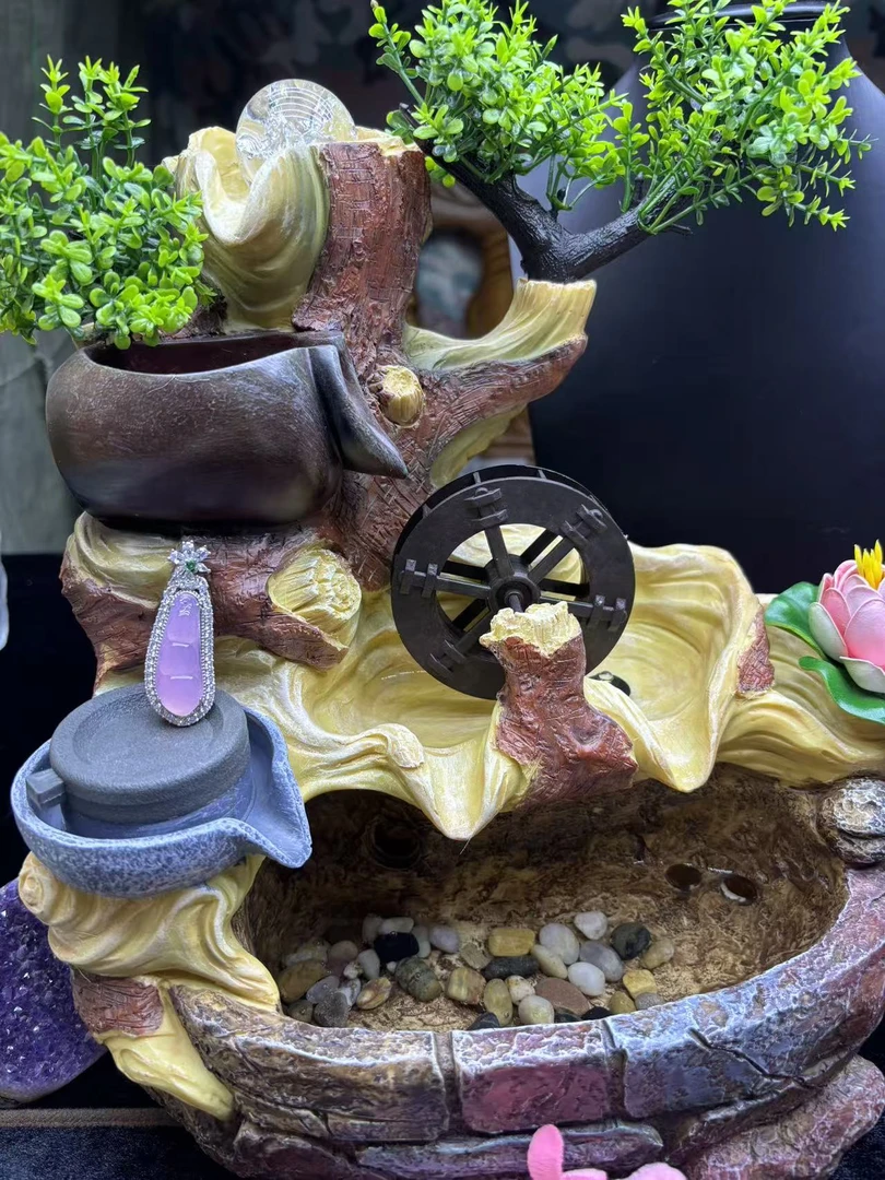 【2026元旦大促商家】时尚百搭粉紫四季豆吊坠