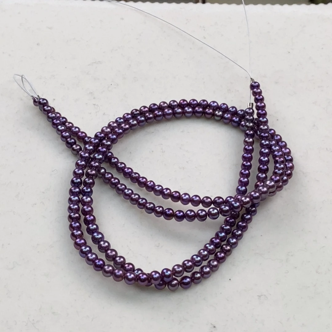 项链未镶嵌淡水珍珠多样性发货发其一