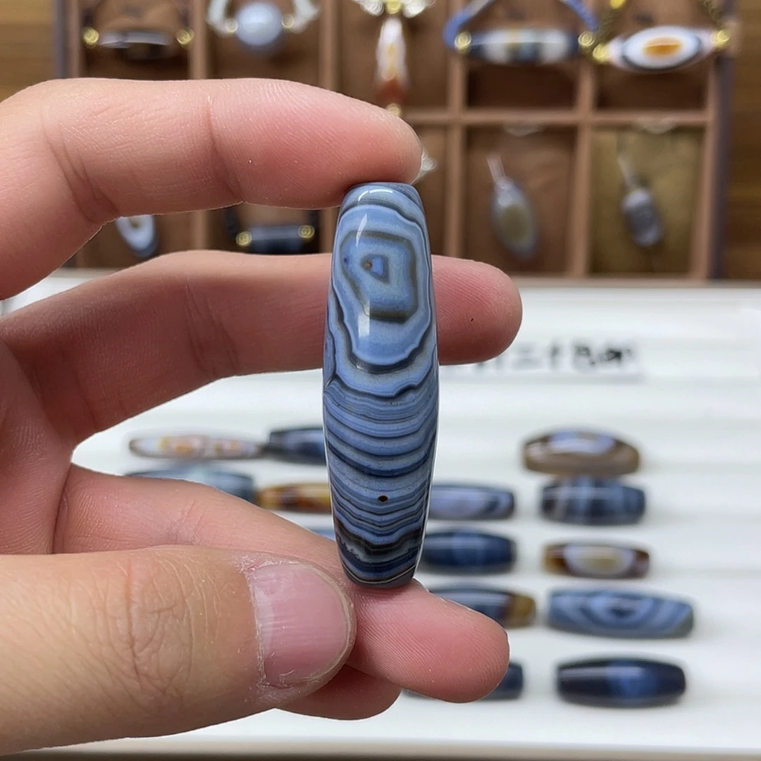 藕***集玛瑙/玉髓合金颈饰