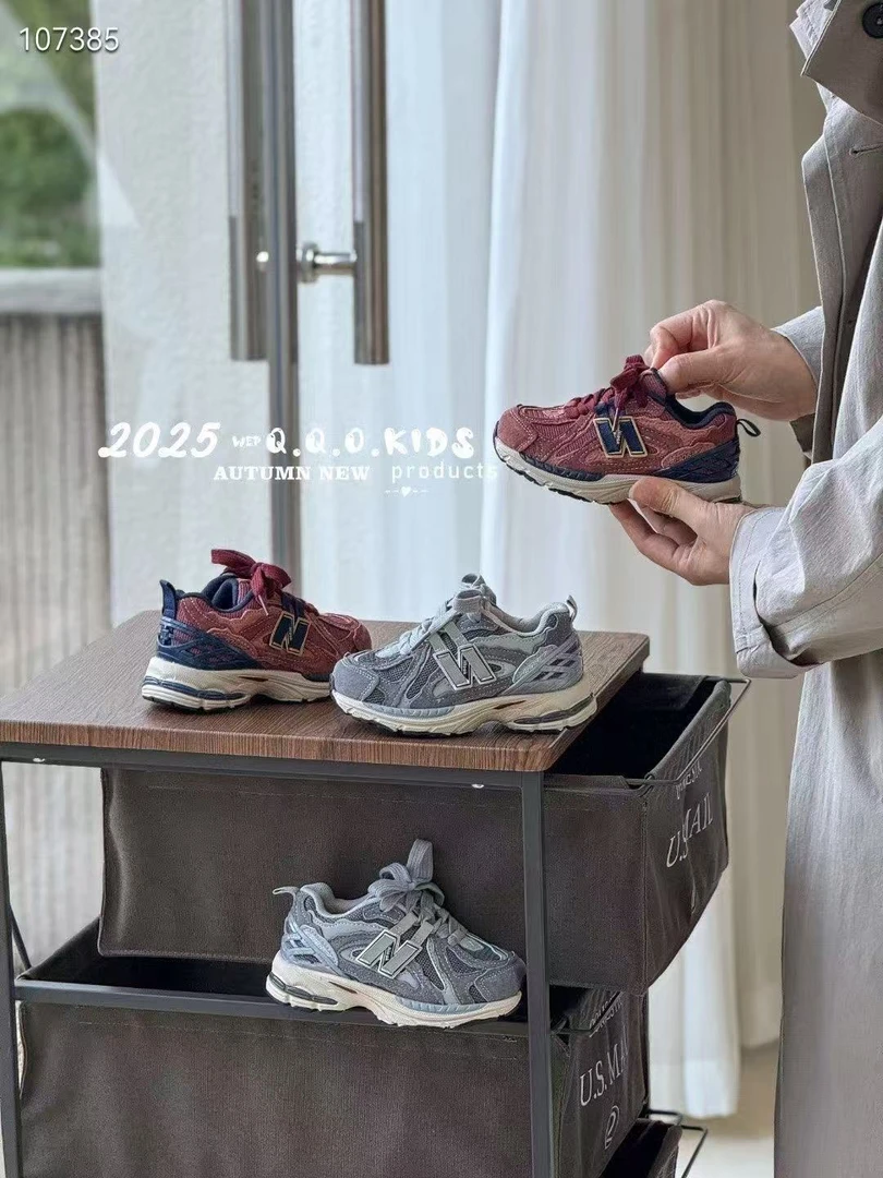 【QQO】儿童秋季时尚轻便运动跑鞋男女宝童鞋