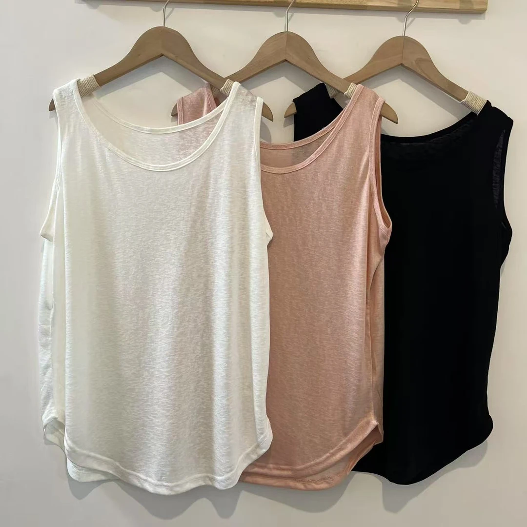 【花花花】爽麻背心