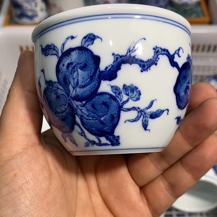 摆件陶景德镇陶瓷主人杯22333