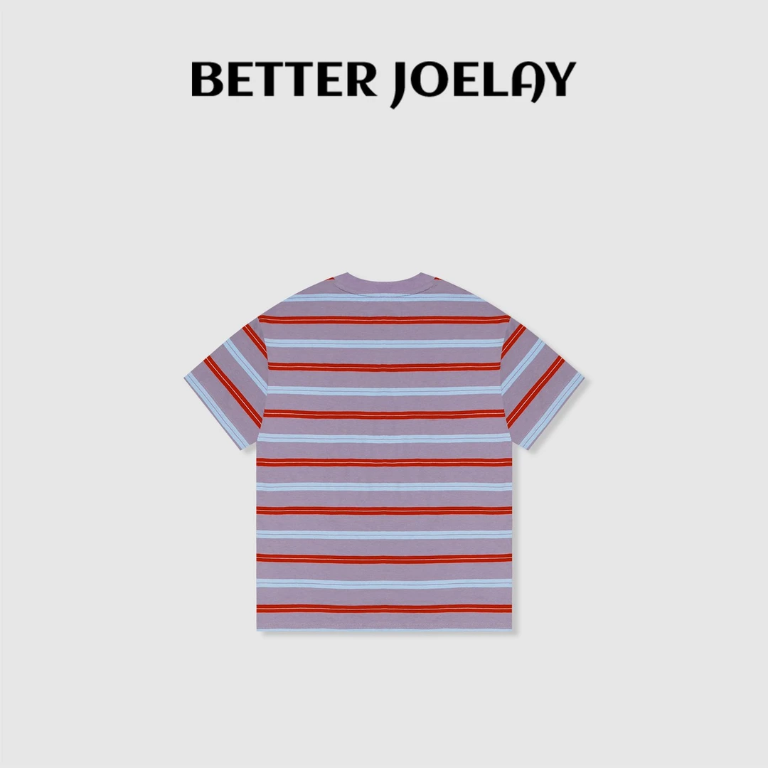 BETTER JOELAY -中版【夏诗文】百搭时尚微宽松短袖T恤Z0727