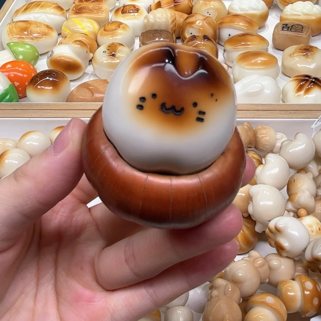 菩提根/象牙果手串7.27.18象牙果布丁猫瑕