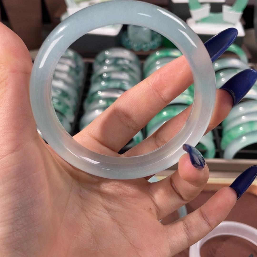 ****。硅胶非金属手镯高冰高透