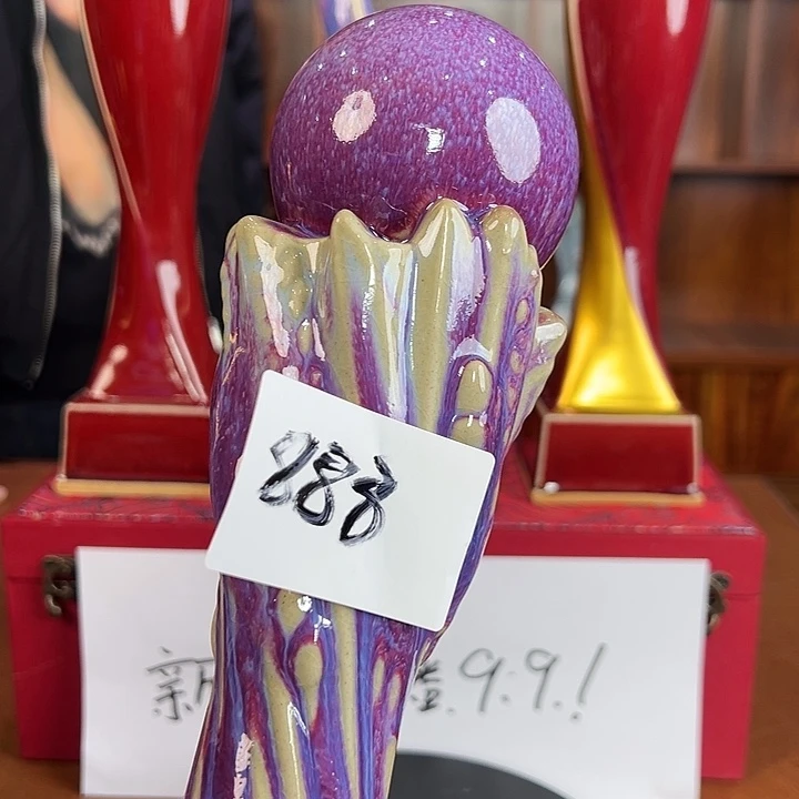 稳***福瓷摆件新号开播中高端摆件