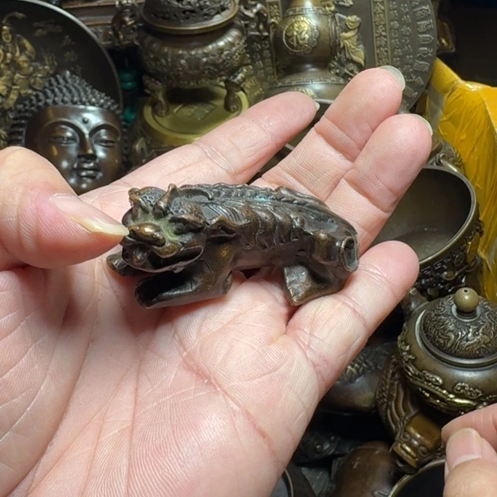 铜器摆件收收藏藏
