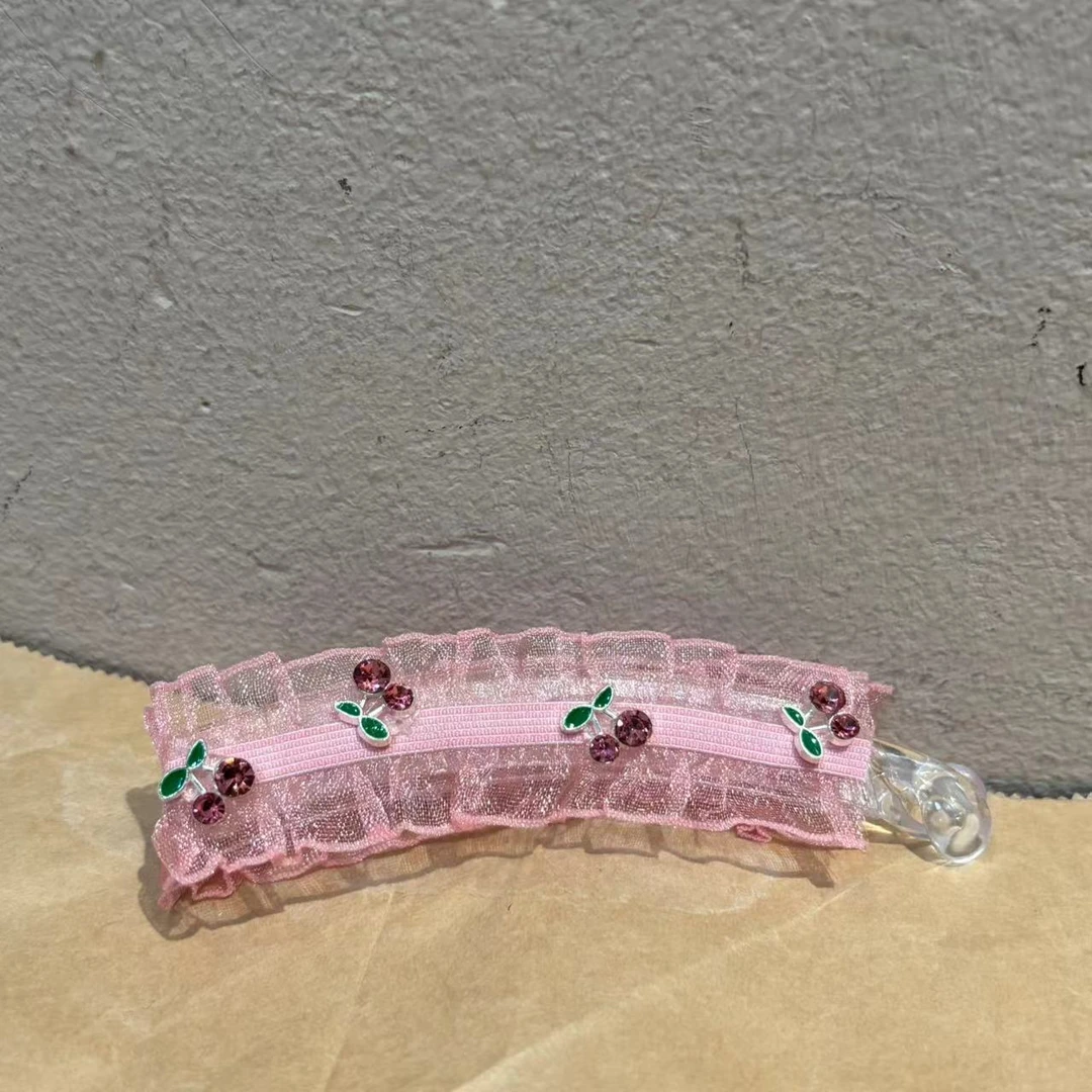 韩国樱桃香蕉夹发夹Y1222