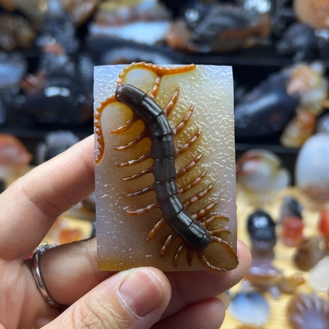 玛瑙/玉髓未镶嵌把件