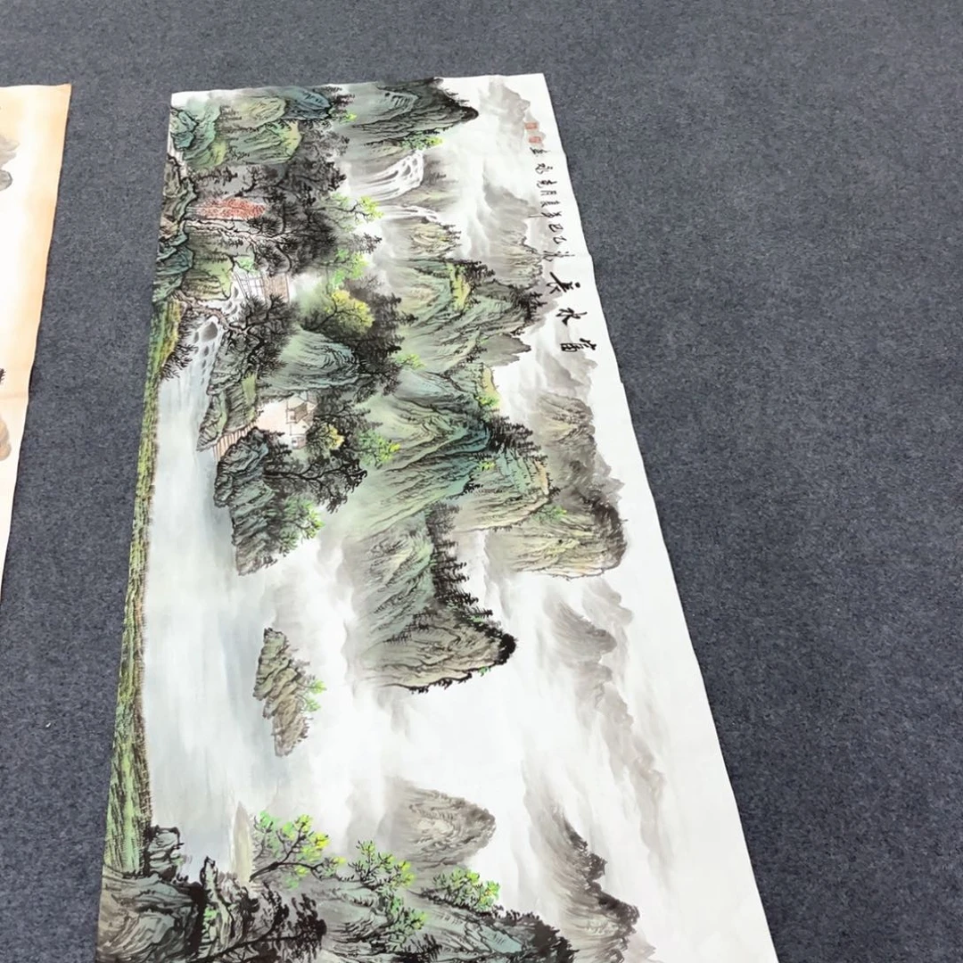 国画国画作品老师手绘