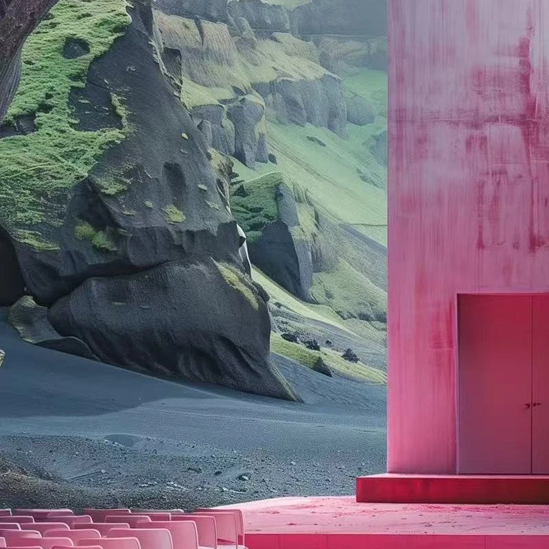 【7736】连帽印花外套