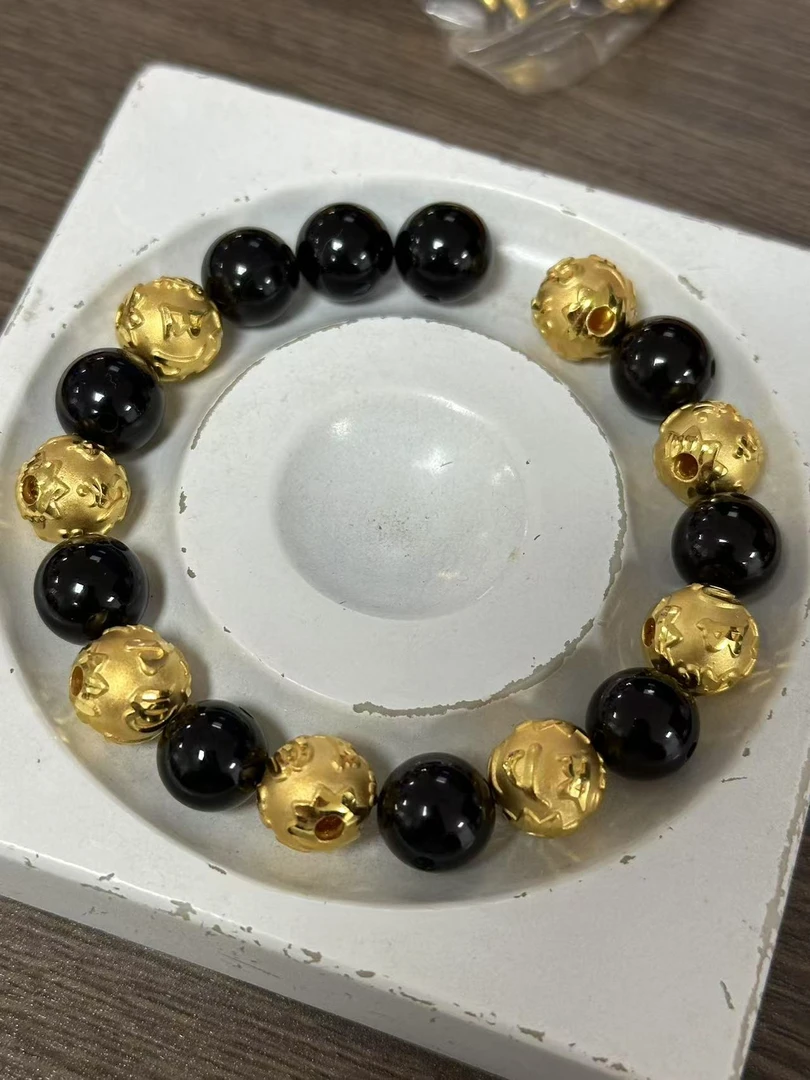 【足金999】卡10转运珠