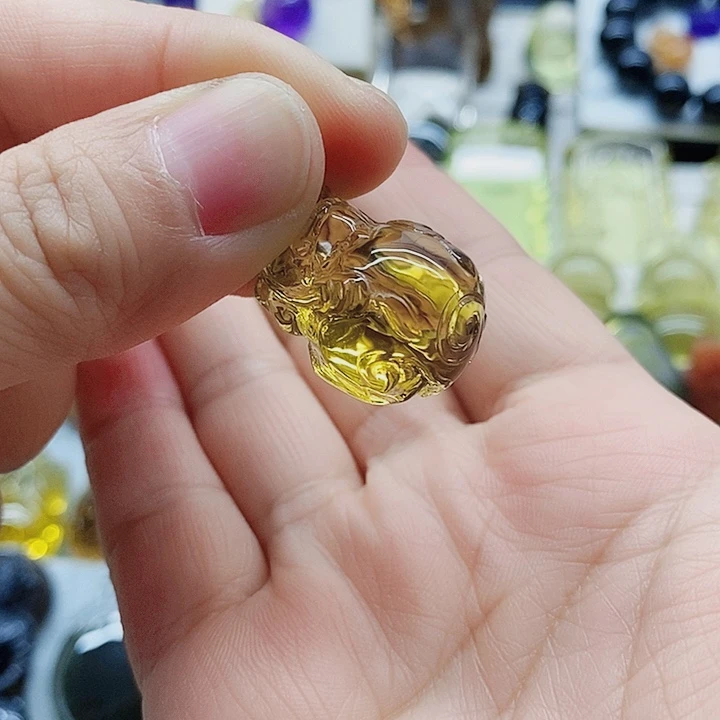 颈饰未镶嵌水晶貔貅