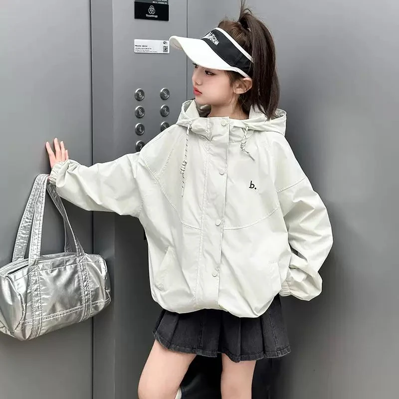 我们俩-女孩纯色休闲外套