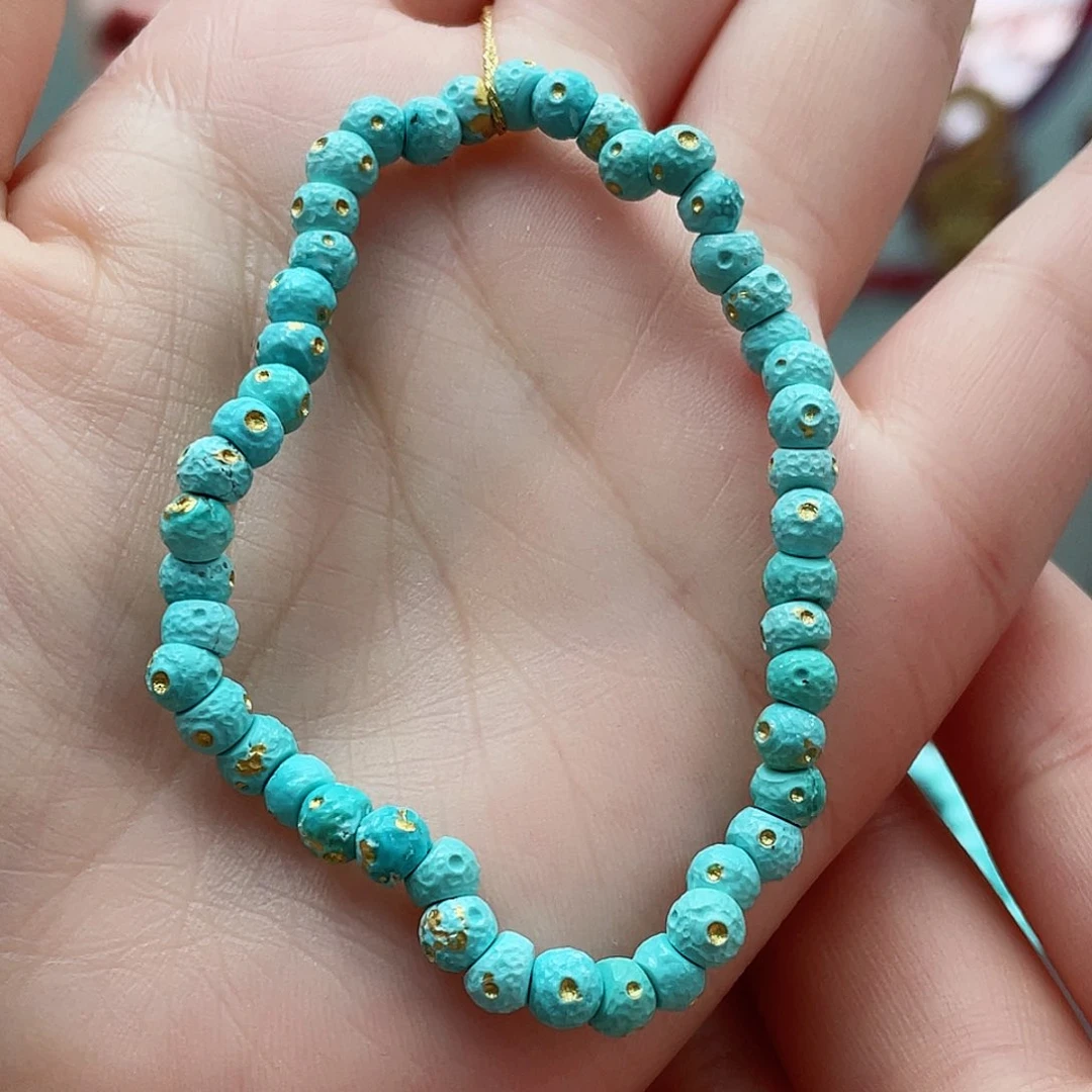 绿松石手串未镶嵌