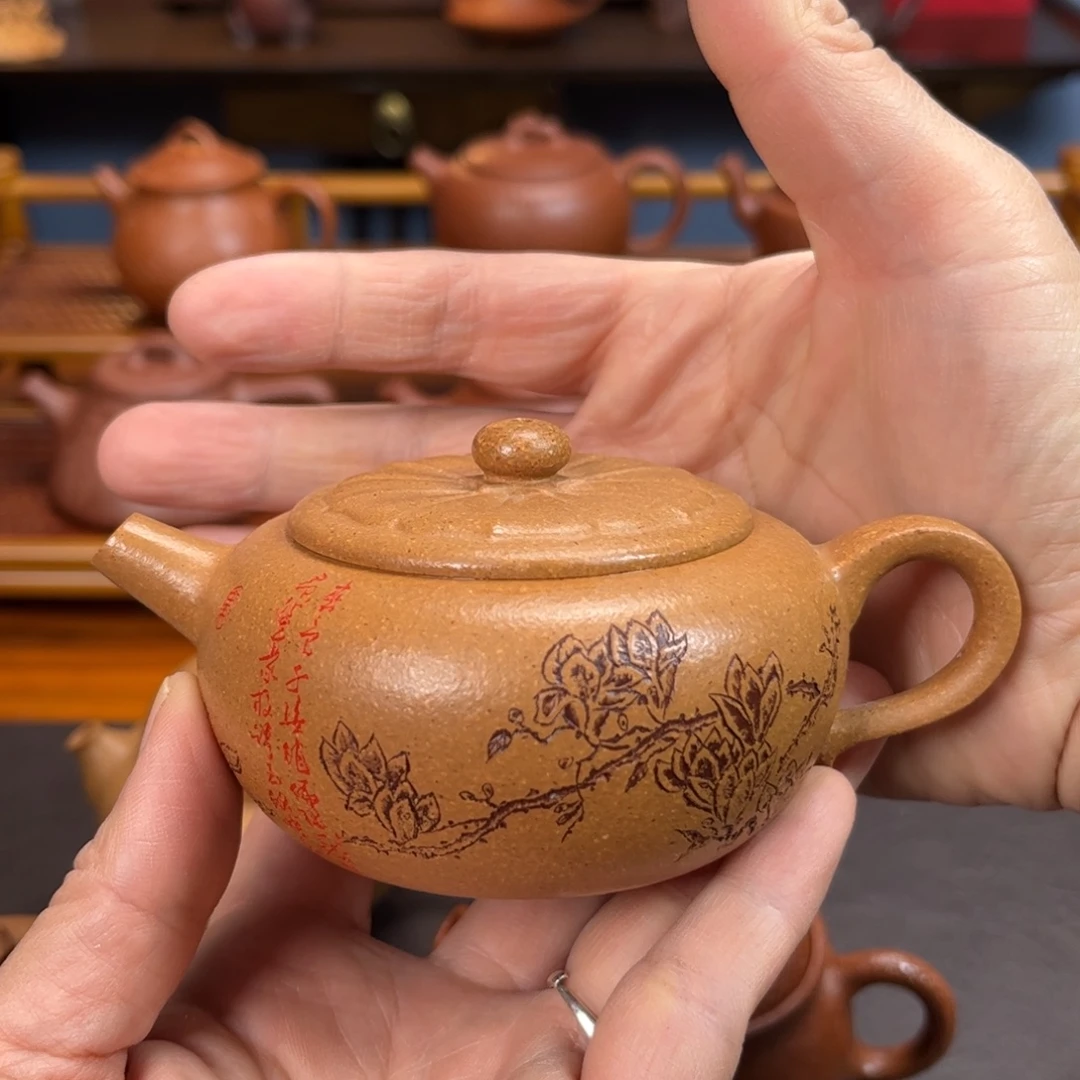 紫砂茶壶宜兴紫砂壶半手工制作