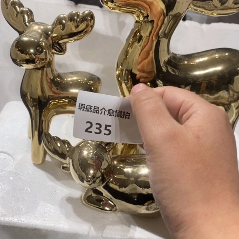 【闪购商品】摆件双*陶瓷摆件瑕疵特卖