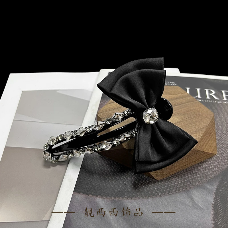 【LXX靓西西】235盘发鸭嘴夹11.6厘米气质温柔风优雅盘发燕尾夹