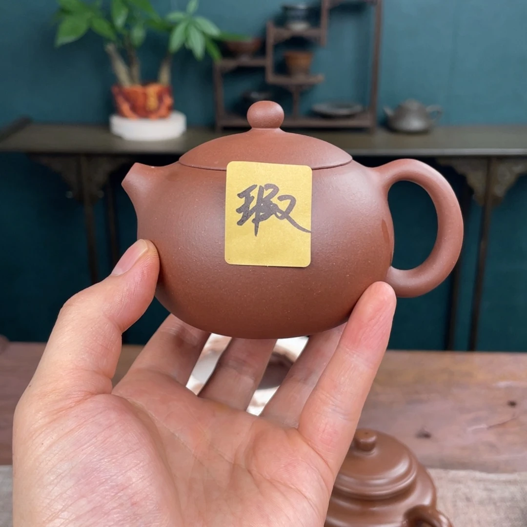 茶壶底槽青晨**左宜兴紫砂