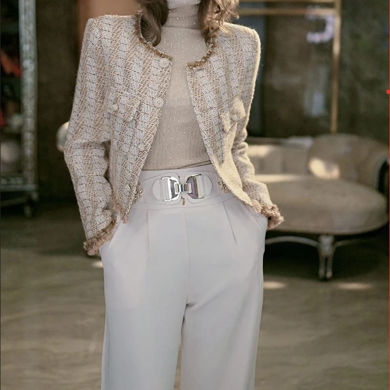 SEJI/瑟纪【南法假日】重工气质小香外套