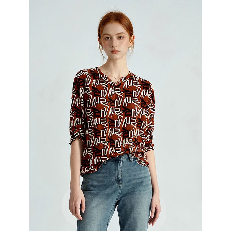 春夏新款时尚休闲百搭T恤 之91625A