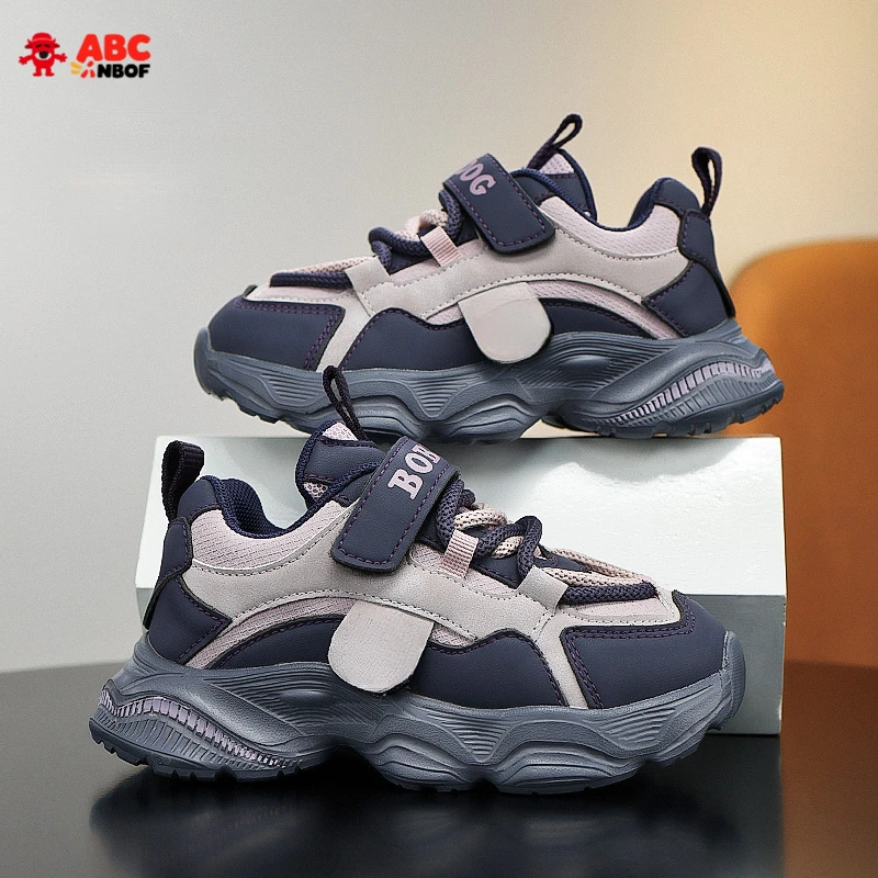 ABC NBOF童鞋新款镂空透气网面女童老爹鞋女孩时尚休闲运动跑步鞋