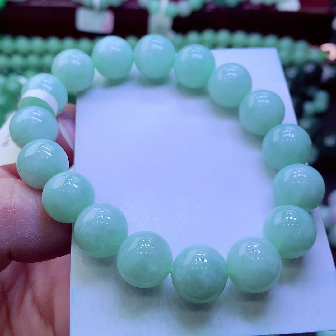 翡翠未镶嵌毛衣链