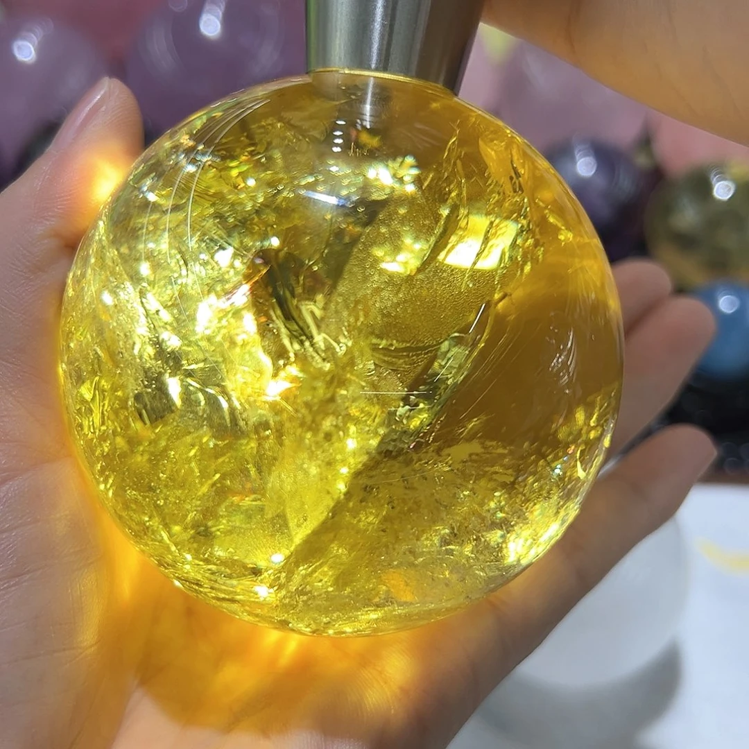 水晶水晶球摆件未镶嵌