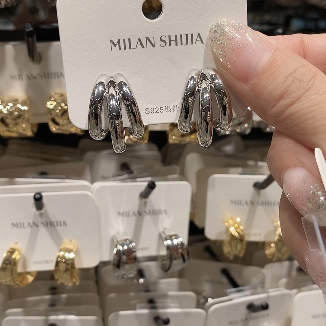 铜合金925银猫爪银色