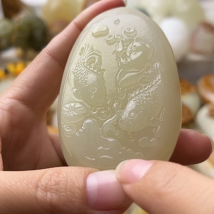 石材古青石不退换鱼