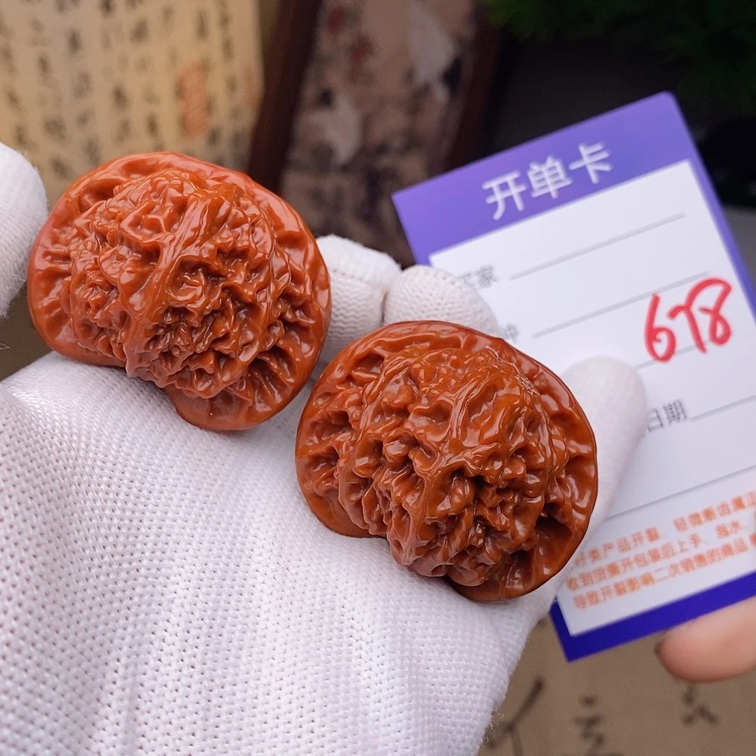文玩核桃把件42宫灯678