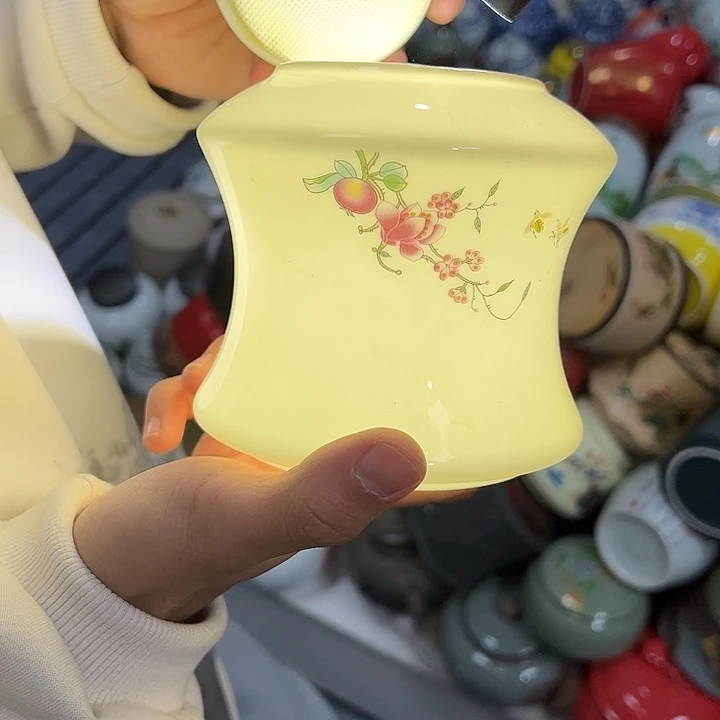 茶叶罐陶瓷家用储物罐瑕疵福利品介意勿拍