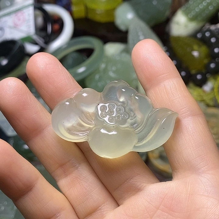 岫玉未镶嵌岫玉颈饰