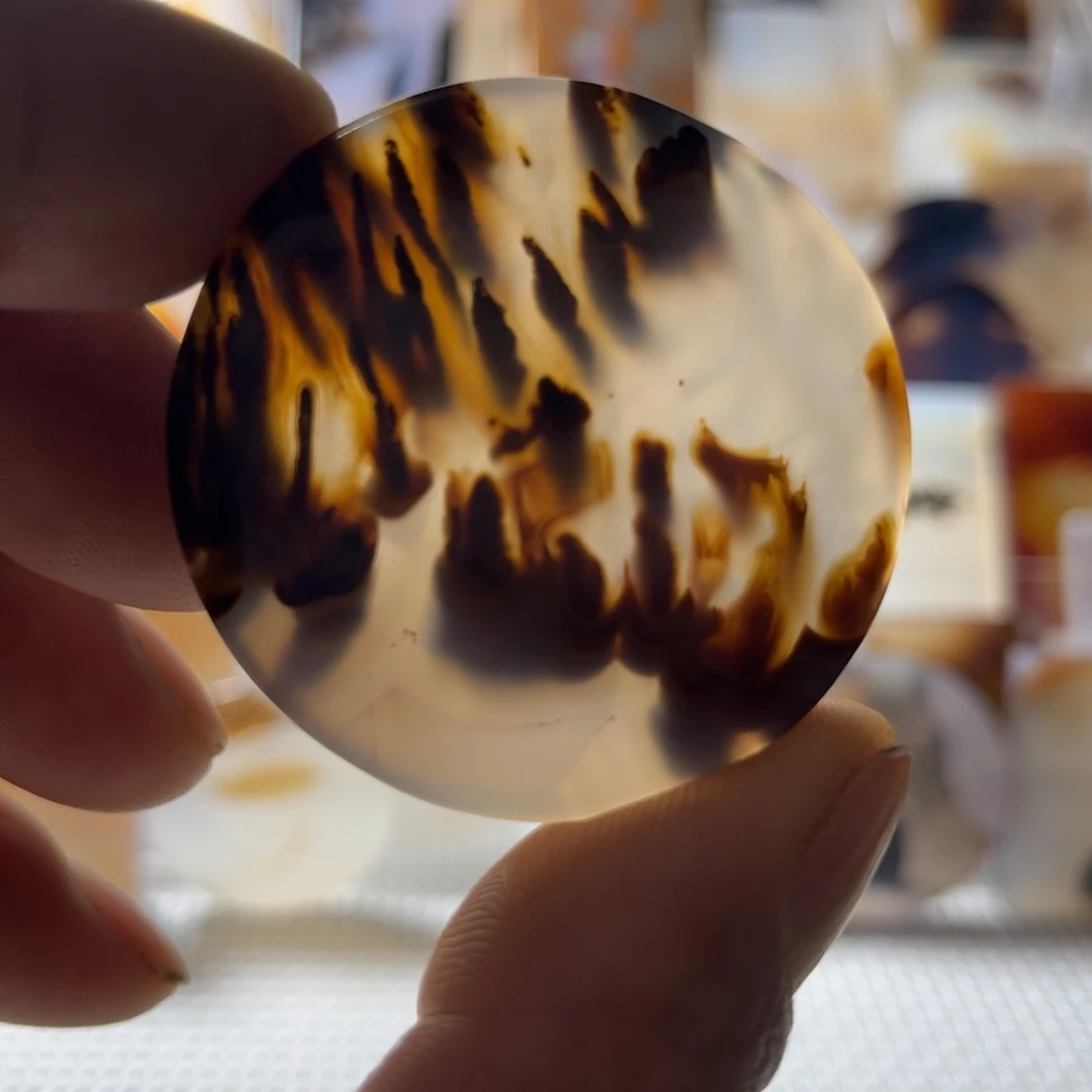 玛瑙/玉髓未镶嵌吊坠(不含链)