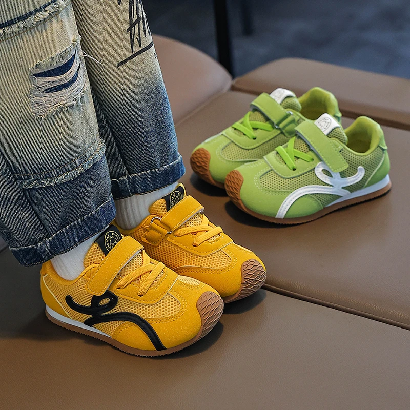 儿童运动鞋2025春秋新款爆款儿童阿甘鞋软底休闲板鞋小女孩德训鞋