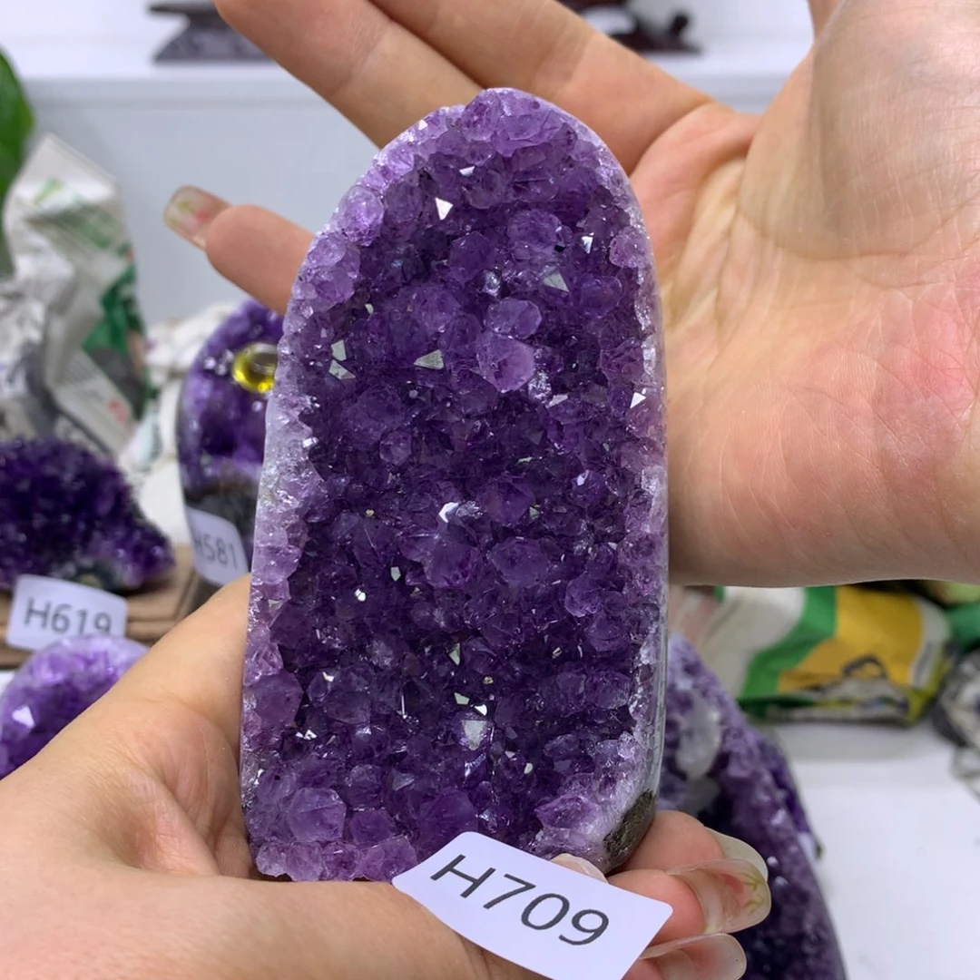 未镶嵌紫晶大型摆件（非配饰）h709