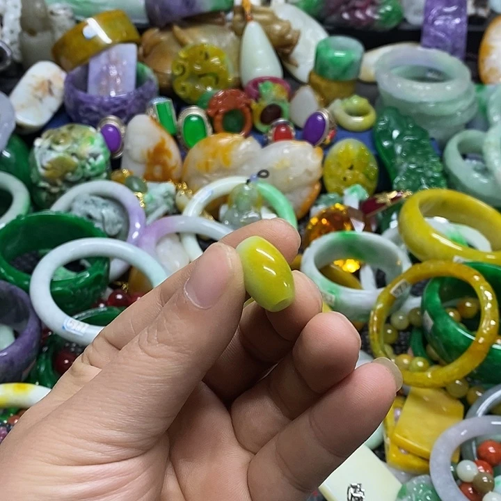 颈饰未镶嵌翡翠缅甸翡翠首饰配饰