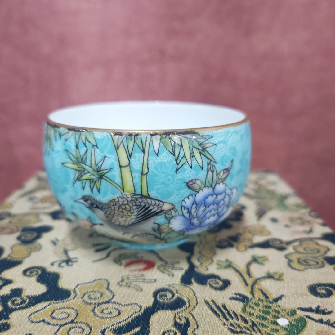 【景德镇】高温陶瓷，ZWY茶道渐变杯11