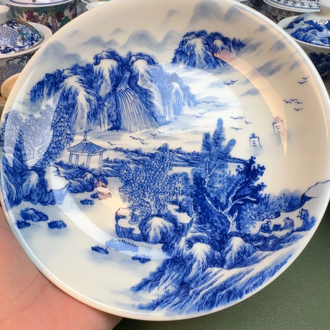 陶纯手工纯手绘茶具356