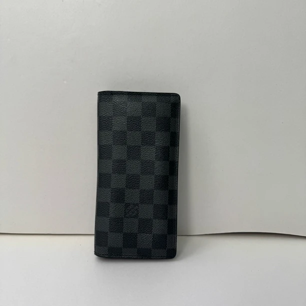 95新 LouisVuitton/路易威登 97新黑棋盘钱夹
