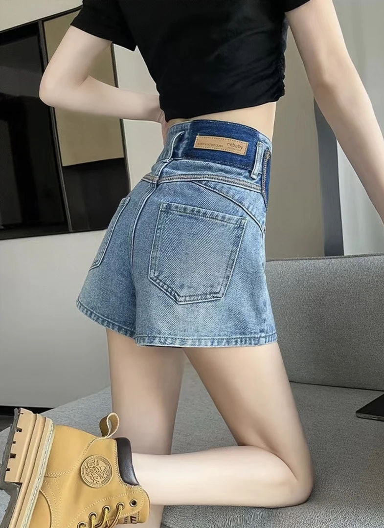 【601-800】编码下单随机码数专柜清货【时尚女装牛仔短裤修身显瘦】