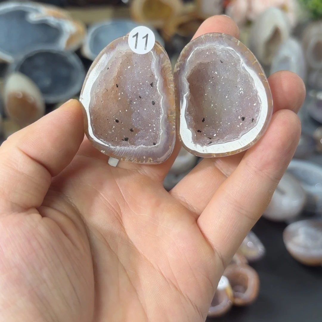 未镶嵌玛瑙/玉髓珠宝奇石