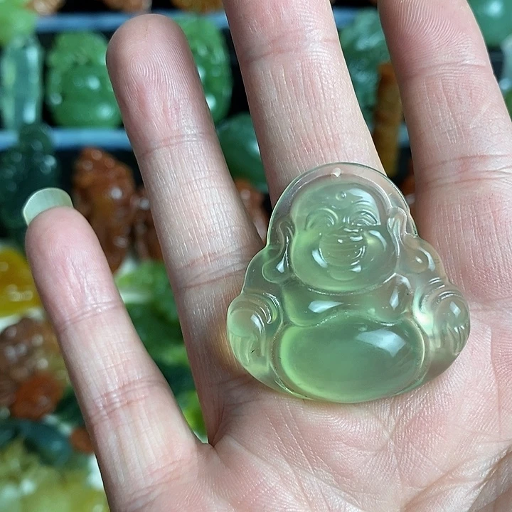 未镶嵌蛇纹石玉颈饰